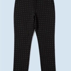 Zara Black Polka Dot Pants